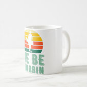 Mens neuer erster Vater für Expertenfußball Kaffeetasse (VorderseiteRechts)