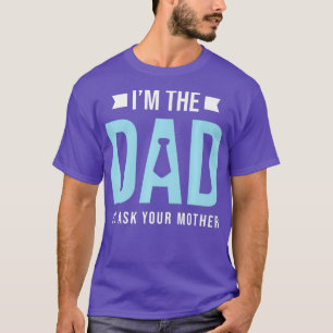 Mens neuer erster Vater zu stolz Spaß Fähigkeiten T-Shirt