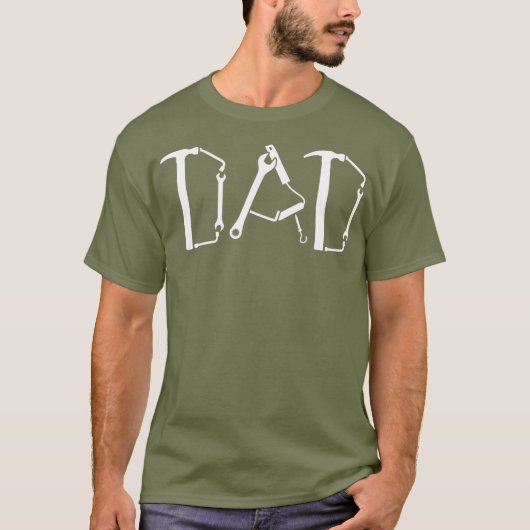 Mens neuer erster Vater zum Training Daddy T-Shirt (Vorderseite)