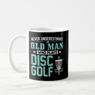 Mens Never Underestimate An Old Man Who Plays Voll Kaffeetasse