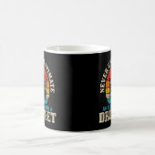 Mens Never Underestimate An Old Man With A Fat Bik Kaffeetasse (Mittel)