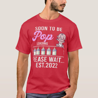 Mens New Grandpa s, Pregnancy Announcement Soon To T-Shirt