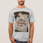 Mens New look Weihnachts-Hemden T-Shirt (Vorderseite)