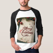 Mens New look Weihnachts-Hemden T-Shirt (Vorderseite)