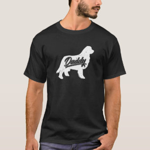 Mens Newfundland Daddy Dog Owner Papa Vathers of T-Shirt