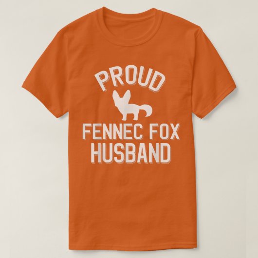 Mens Niedlich Fennec Fo Husband Proud Fennec Fusba T-Shirt (Design vorne)