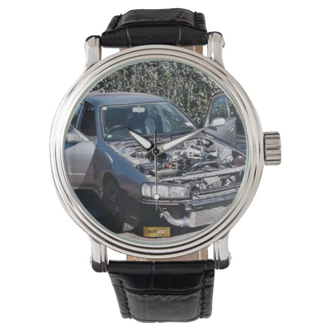 Mens Nissan Skyline Watch Armbanduhr (Vorderseite)