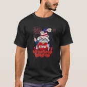 Mens Nonna Gnome Lieben Sweet Heart American 4. T-Shirt (Vorderseite)