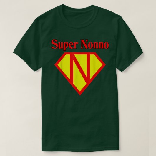 Mens Nonno Italiano Großvater T-Shirt (Design vorne)