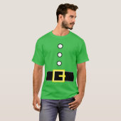 Mens Novelty Christmas SANTA'S ELF ANZUG COSTUME T-Shirt (Vorne ganz)