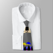 Mens Nun Art Necktie, "Erwartete Gewinne" Krawatte (Gebunden)