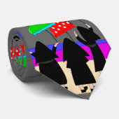 Mens Nun Art Necktie, "Erwartete Gewinne" Krawatte (Gerollt)