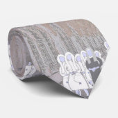 Mens Nun Art Necktie, "Westminster Abbey Sisters" Krawatte (Gerollt)