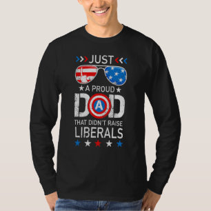 Mens nur ein stolzer Vater, der die Liberalen nich T-Shirt