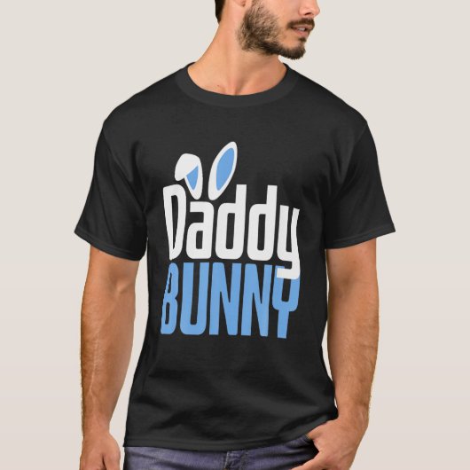 Mens Oaster Daddy Bunny Costume Funny Family T-Shirt (Vorderseite)