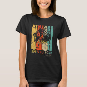 Mens Oktober 1961 61 Jähriger Löwe 61. Geburtstag T-Shirt