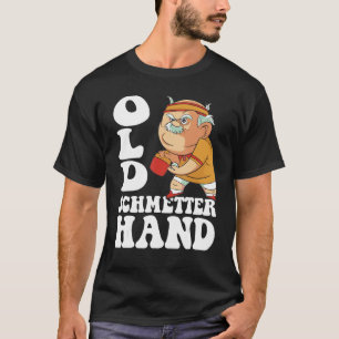 Mens Old Butterfly Hand Opa Outfit Großarl Pla T-Shirt