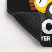Mens Old Typ Pool Player - Funny Billiards - Gesch Mousepad (Ecke)