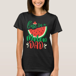 Mens one in melon Vater Watermelon Geburtstagsvate T-Shirt