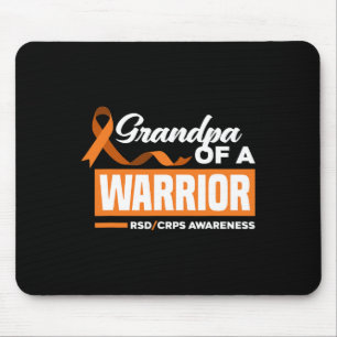 Mens Opa eines Kriegers Unterstützer RSD Cr Mousepad