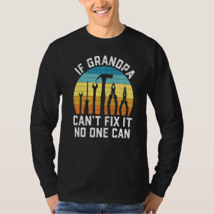Mens Opa Handyman Carpentry Fixer von allen Dingen T-Shirt