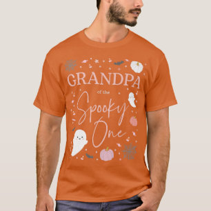 Mens Opa von der Spooky One Girl Erster Geburtstag T-Shirt