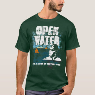 Mens Open Water Swimming und Triathlon T-Shirt