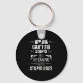 Mens Pa Can't Fix Stud Funny Father's Day Daddy Me Schlüsselanhänger (Vorderseite)