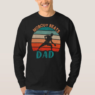 Mens Paddle Ping Pong Racket Tischtennis T-Shirt