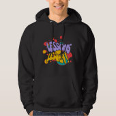 MEN'S PAINT SPLASH LESSONS LEARN PULLOVER HOODIE  (Vorderseite)