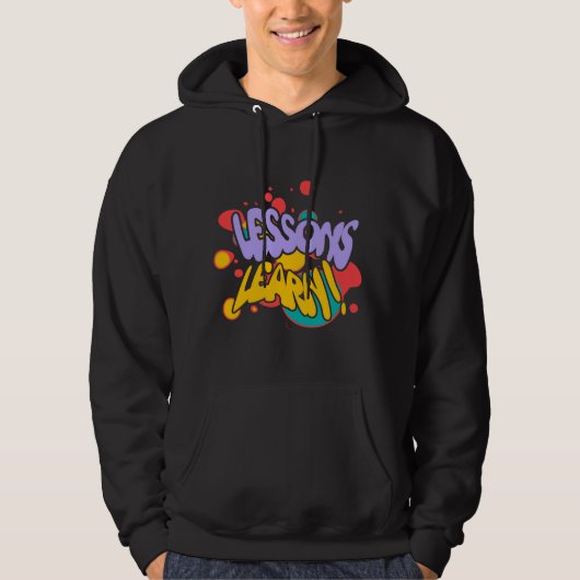 MEN'S PAINT SPLASH LESSONS LEARN PULLOVER HOODIE  (Vorderseite)