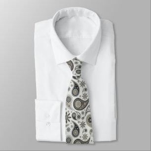 Mens Paisley Pattern Neck Tie Krawatte