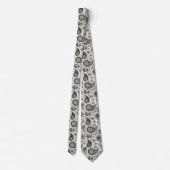 Mens Paisley Pattern Neck Tie Krawatte (Rückseite)