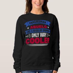 Mens Panama Panamanian Abuelo wie ein reguläres Gr Sweatshirt