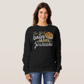 Mens Pancake Maker die besten Vater machen Pancake Sweatshirt (Vorne ganz)