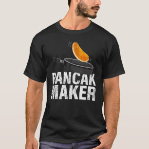 Mens Pancake Maker Frühstück Fath T-Shirt