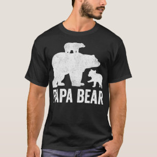 Mens Papa Bear Fathers Day Grandad s, Fun 2 Cub Ki T-Shirt