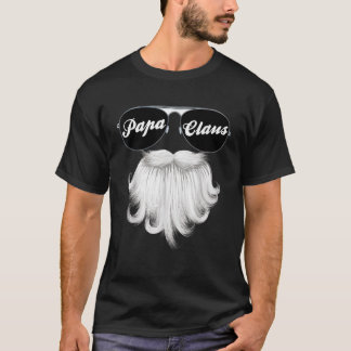 Mens PAPA CLAUS Funny Grandpa Vater Grandad Mens G T-Shirt