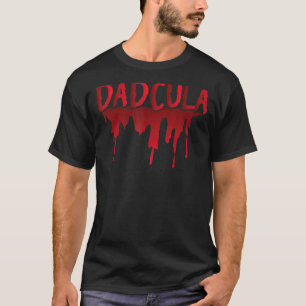 Mens Papa Dadcula Vater Vampire Daddy Halloween Fa T-Shirt