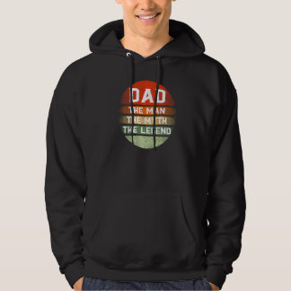 Mens Papa Man Myth Legend Vater Vatervater Hoodie