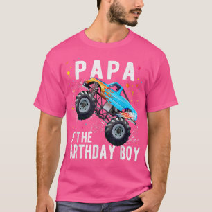 Mens Papa von der Familie des Geburtstagskinderwag T-Shirt