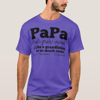 Mens Papa wie ein Großvater, aber so viel Cooler T-Shirt