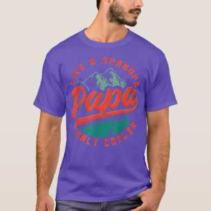 Mens Papa wie ein Großvater nur Cooler Vatertag  T-Shirt