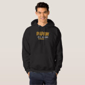 Mens Papaw Joke Loading Bitte warten Spaß Daddy Fa Hoodie (Vorne ganz)