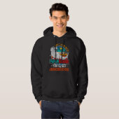 Mens Papawsaurus Dinosaur Rex Vintag Vaterschaft D Hoodie (Vorne ganz)