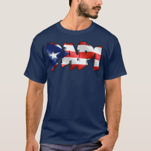 Mens Papi Puerto Rico Flag PR Prior Pater Vater Bo T-Shirt