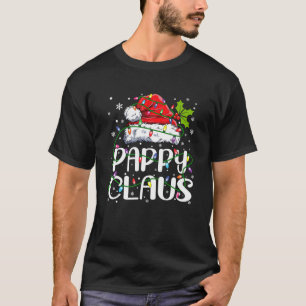 Mens Pappy Claus Weihnachts-Weihnachtsmannmütze Ma T-Shirt
