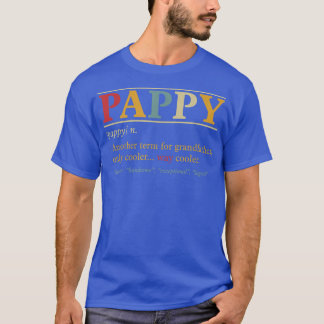 Mens Pappy s Opa Vatertag Funny Pappy Defi T-Shirt