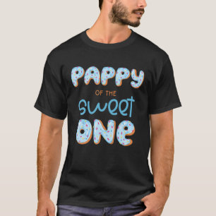 Mens Pappy The Sweet One Donut Boy 1. Geburtstag T-Shirt