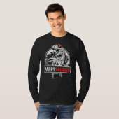 Mens Pappysaurus Rex Dinosaur Pappy Saurus Father' T-Shirt (Vorne ganz)